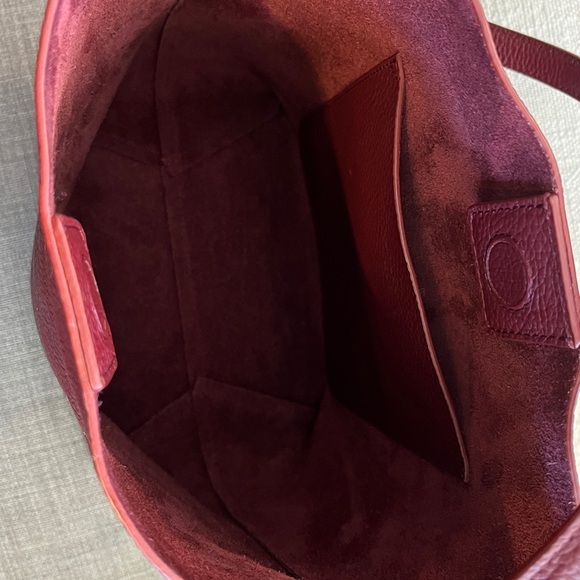 Mansur Gavriel Small Everyday Cabas Bag burgundy / oxblood / maroon - Picture 5 of 6